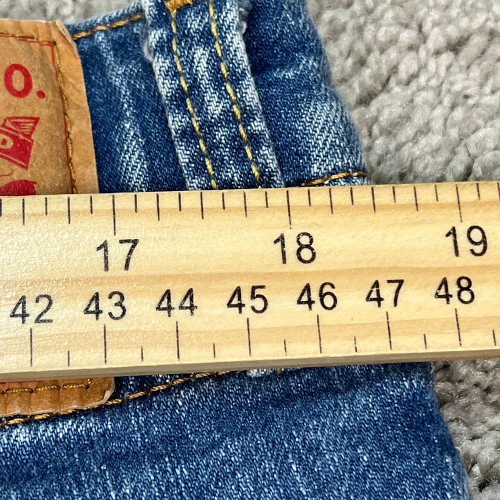 Levis 511 Jeans Mens 36x32 Medium Wash Blue Straight Leg 5 Pocket Denim EUC - Picture 14 of 14